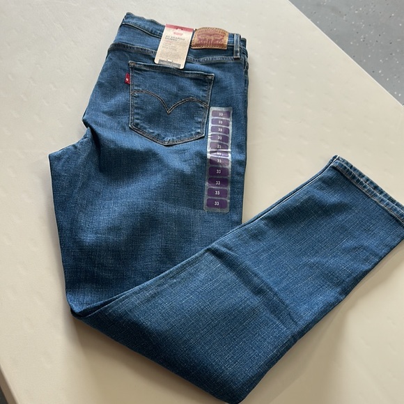 Levi's 311 shaping skinny a mid rise tummy slimming gene 33 x 30 NWT - Picture 4 of 7